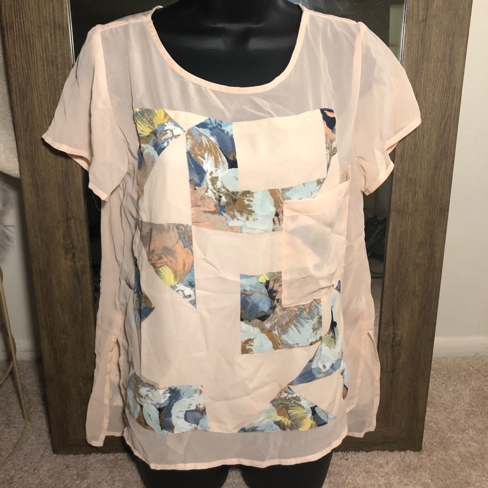 🎟Forever21 Contemporary Sheer Top